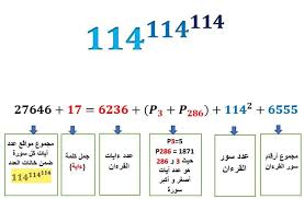 الاعجاز العددي في القرانالكريم